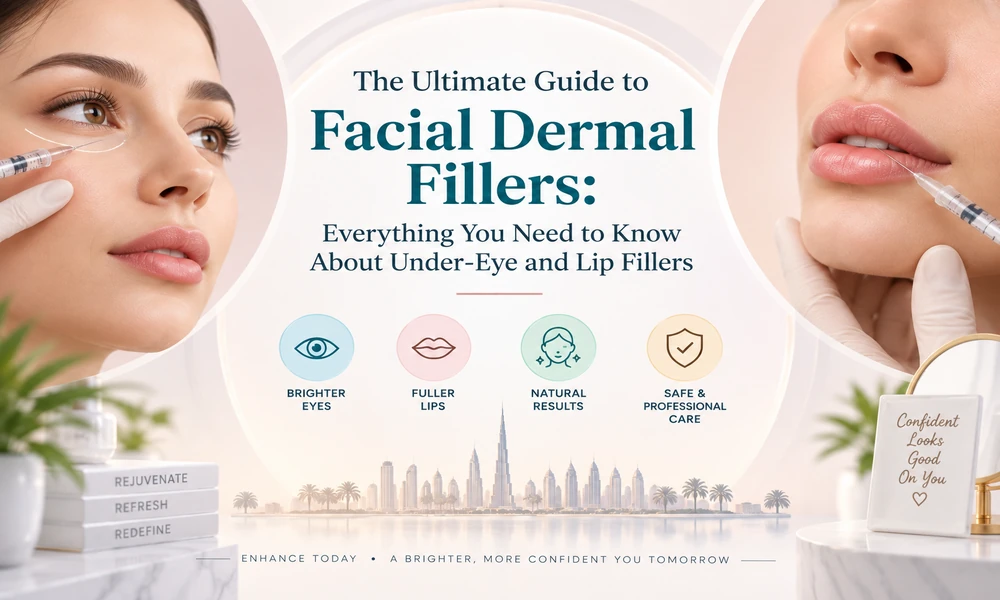 The Ultimate Guide to Facial Dermal Fillers: Everything You Need to Know About Under-Eye and Lip Fillers
